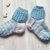 Strickanleitung Babysocken, Babysöckchen, Sohlenlänge ca. 11 cm