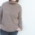 Strickanleitung, Pullover mit diagonalen Querstreifen