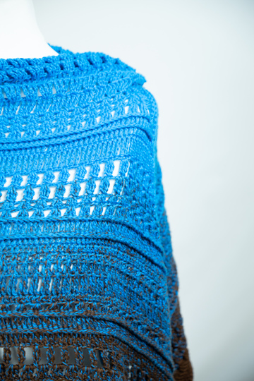 Häkelanleitung für den Poncho "Roma"