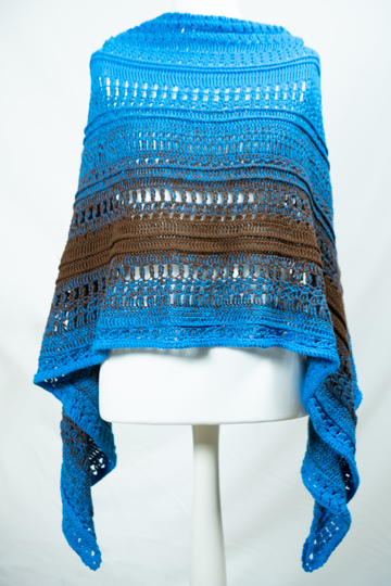 Häkelanleitung für den Poncho "Roma"