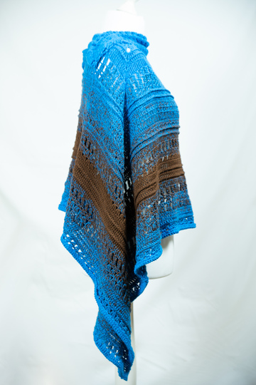 Häkelanleitung für den Poncho "Roma"