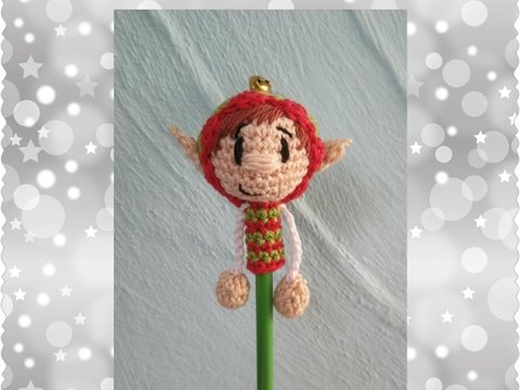 Fips der fleißige Weihnachtself oder ein weihnachtlicher Stiftehocker :-)