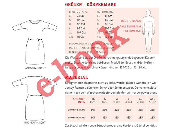 FRAU ELLY • blitzschnelles Kleid mit Gürtel,  ebook