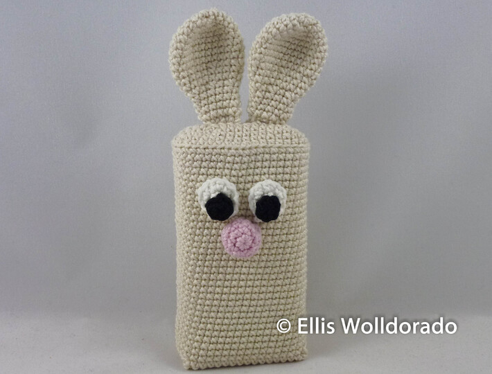 TaTüTa Hase - Taschentuchverpackung, Häkelanleitung
