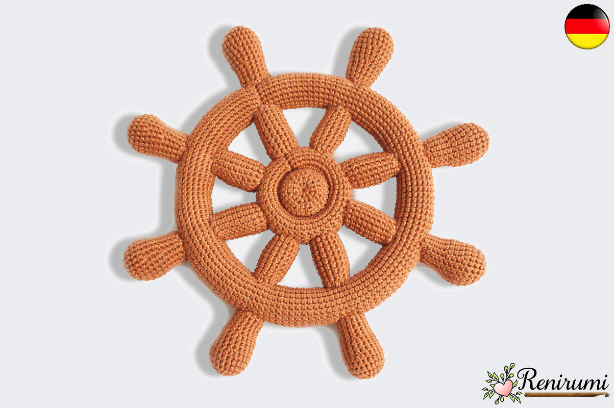 Häkelanleitung Steuerrad