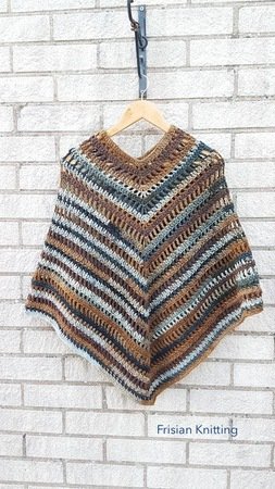 Crochet pattern Boho Poncho