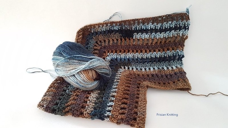 Crochet pattern Boho Poncho