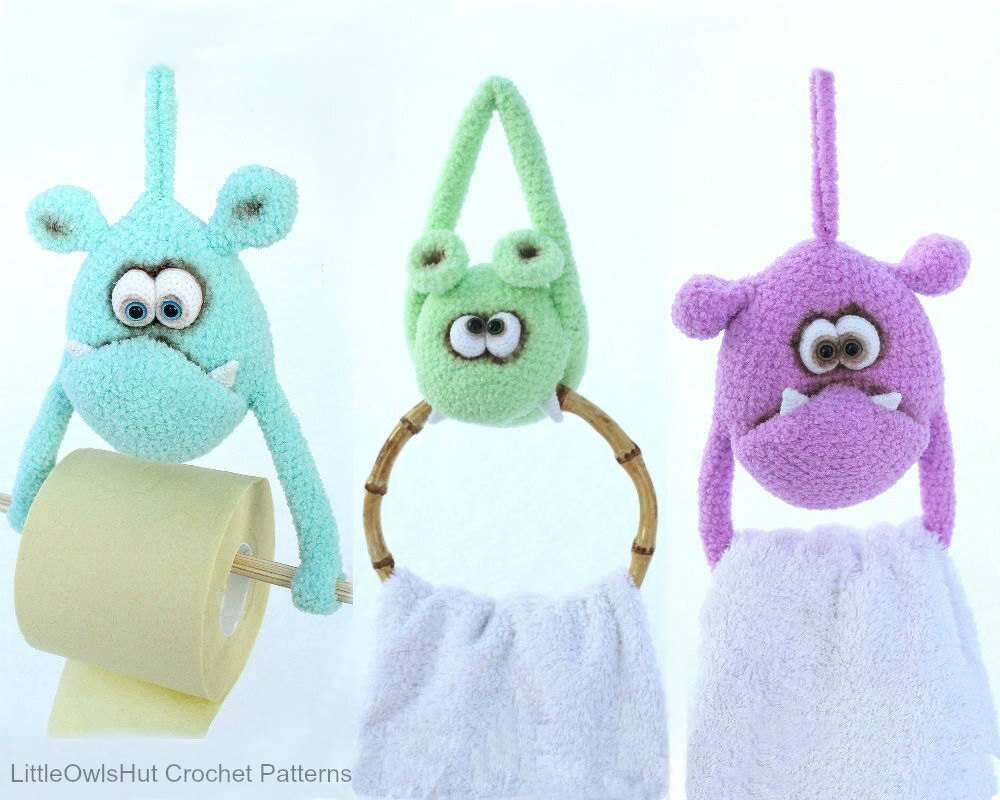 124 Crochet Pattern - Useful Monsters - Amigurumi soft toy PDF file by Borisenko CP