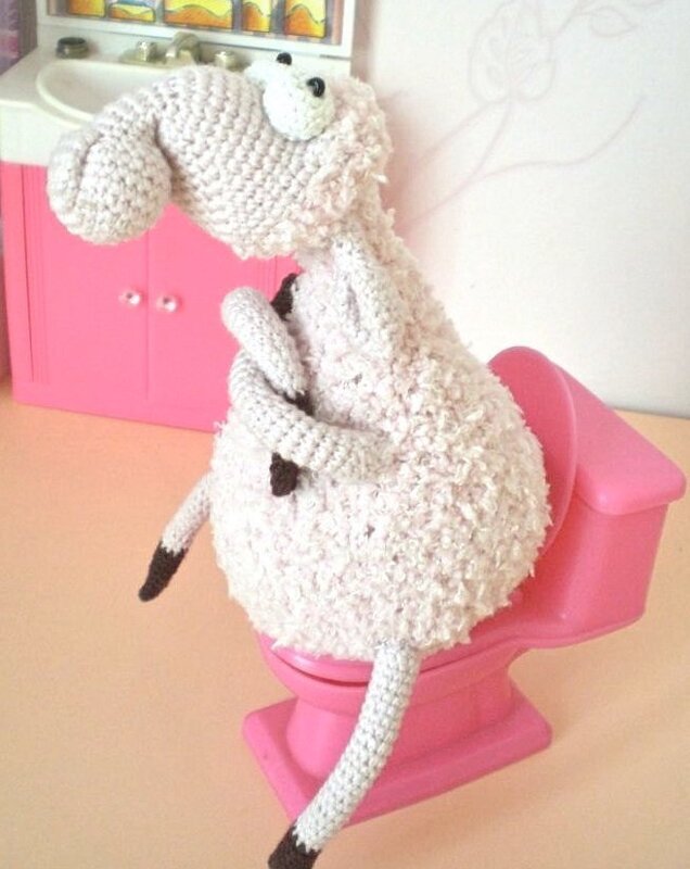 082 Crochet Pattern - Dolly the sheep - Amigurumi PDF file By Astashova CP - Image 2