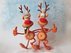 035 Crochet Pattern - Reindeer Rudolph toy - Amigurumi PDF file by Bakaeva CP