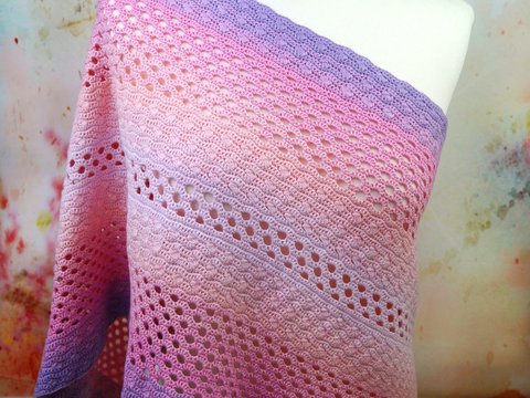 Häkelanleitung Stola