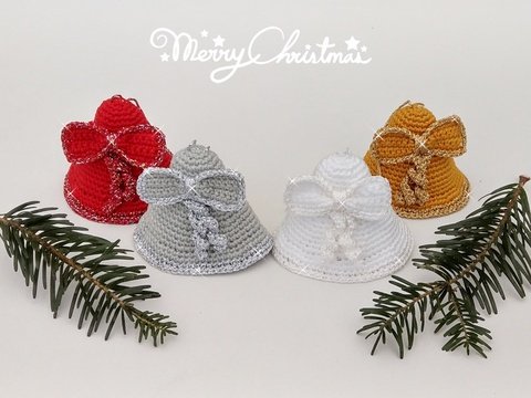 Häkelanleitung Glocke "Weihnachtsglocke"