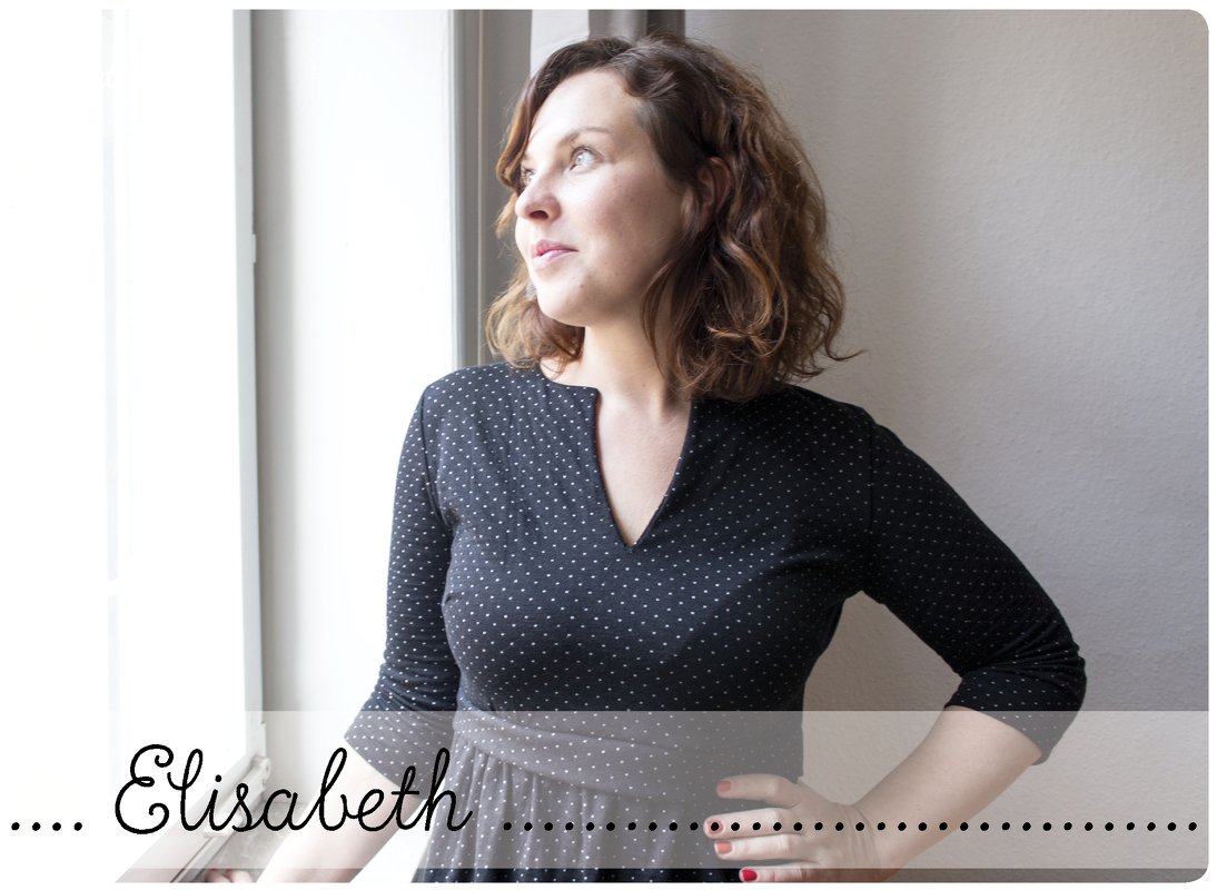 Elisabeth - Damenkleid Gr. 32-50 Schnittmuster und Anleitung Konfetti Patterns
