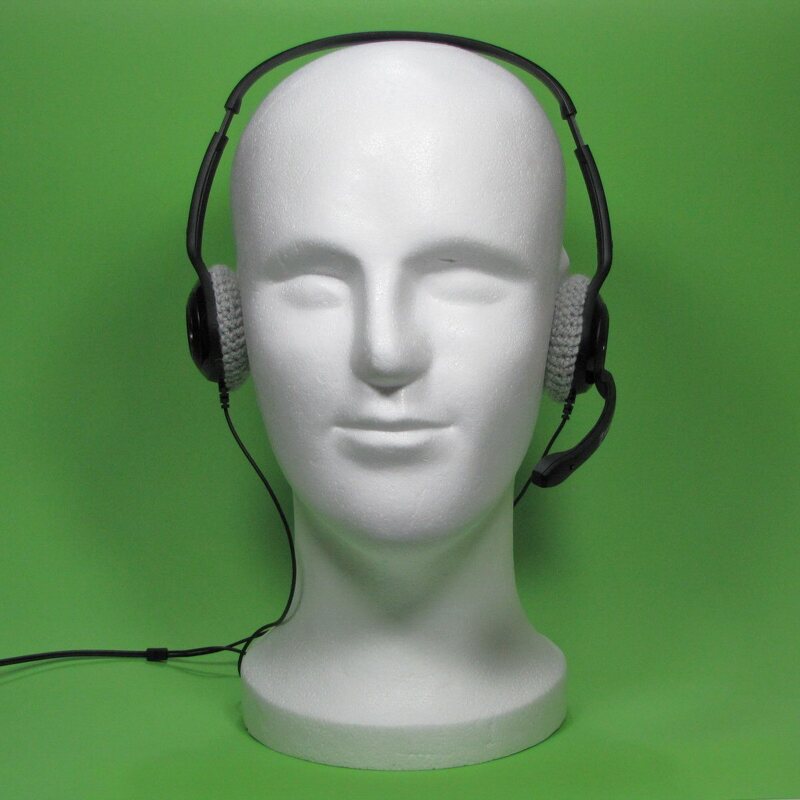 Ohrpolster für Kopfhörer - Häkelanleitung 2 Varianten - Bild 5