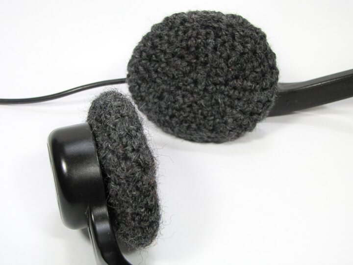 Ohrpolster für Kopfhörer - Häkelanleitung 2 Varianten