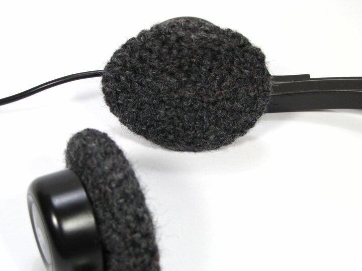 Ohrpolster für Kopfhörer - Häkelanleitung 2 Varianten