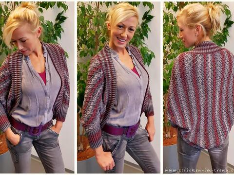 Crochet Pattern Vest / Cocoon Cardigan in All Sizes | Shrug #5 Ulli's