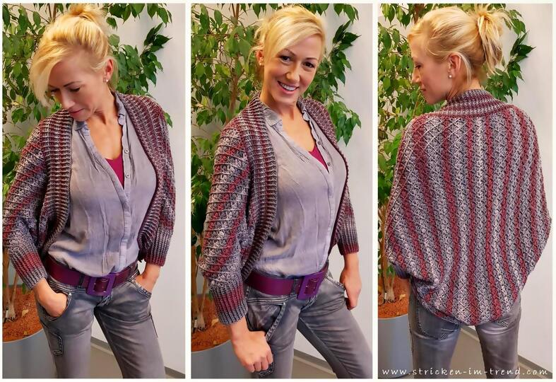 Crochet Pattern Vest / Cocoon Cardigan in All Sizes | Shrug #5 Ulli's