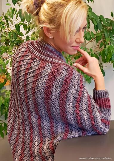 Crochet Pattern Vest / Cocoon Cardigan in All Sizes | Shrug #5 Ulli's