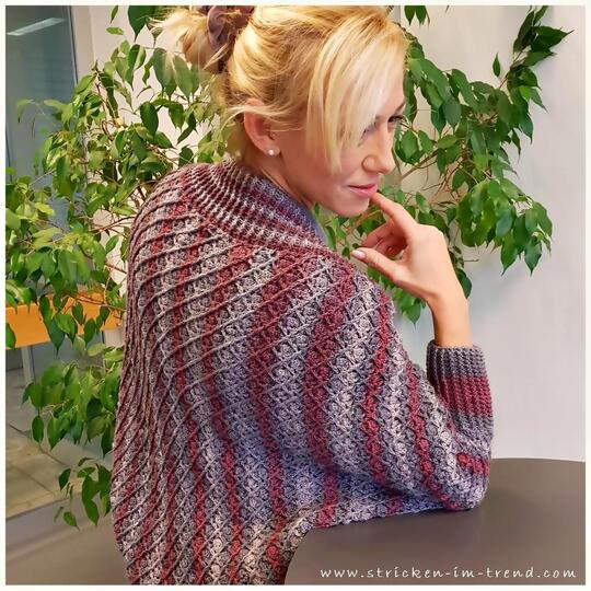 Crochet Pattern Vest / Cocoon Cardigan in All Sizes | Shrug #5 Ulli's