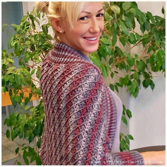 Crochet Pattern Vest / Cocoon Cardigan in All Sizes | Shrug #5 Ulli's