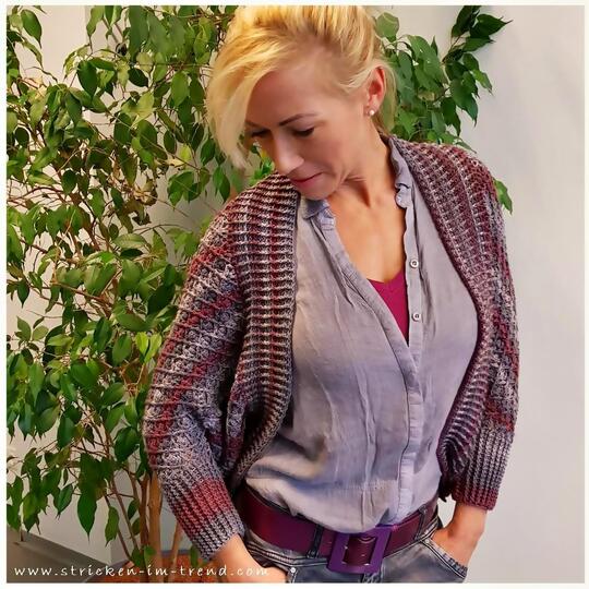 Crochet Pattern Vest / Cocoon Cardigan in All Sizes | Shrug #5 Ulli's