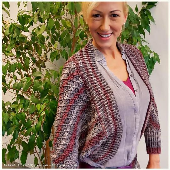 Crochet Pattern Vest / Cocoon Cardigan in All Sizes | Shrug #5 Ulli's