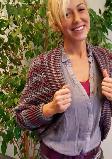 Crochet Pattern Vest / Cocoon Cardigan in All Sizes | Shrug #5 Ulli's