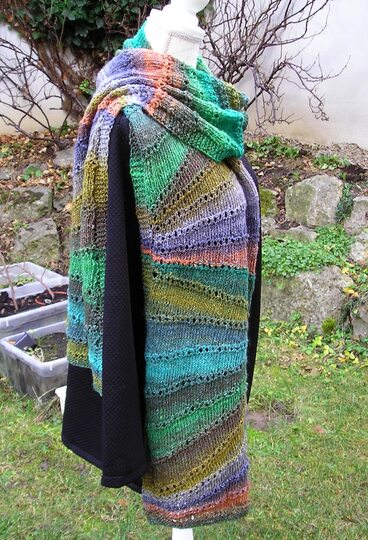 Strickanleitung Schal "Ziehharmonika"