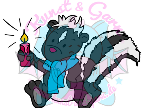 Plotterdatei Winterskunk