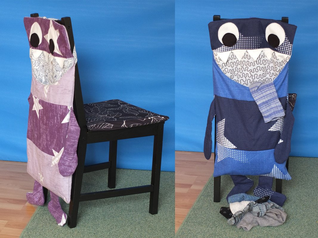 Nimmersatt das Wäschemonster - Nähanleitung + Schnittmuster - Bild 2