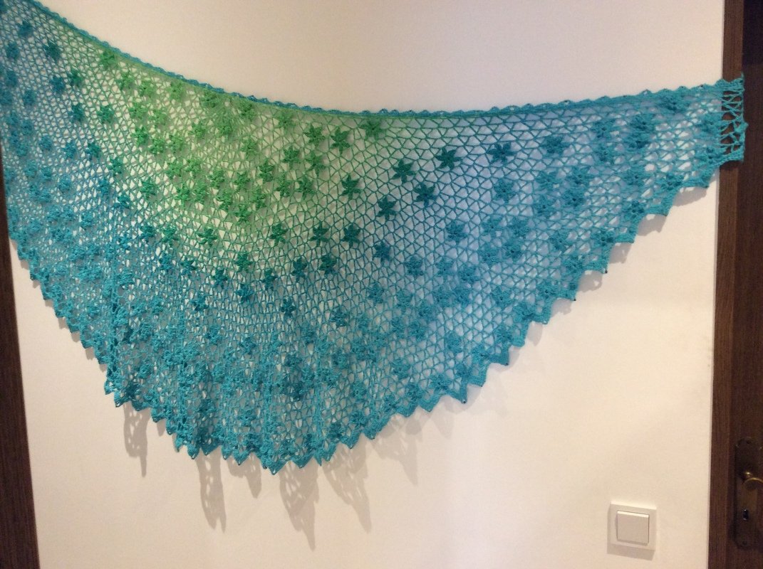 Blossom 2 / Blüte 2 / Ponchtuch - Bild 3