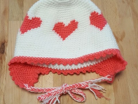 Häkelanleitung Babymütze "Isabella"
