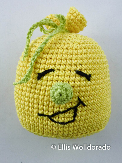 Bunter Lachsack, Gute-Laune-Amigurumi, Häkelanleitung