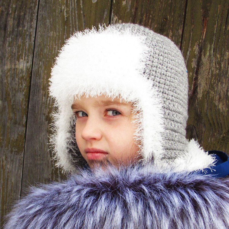 Hat earflap crocheting pattern - Image 3