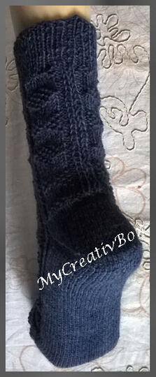 Sockenmuster "Rauten" - PDF - Gr.: 32-47