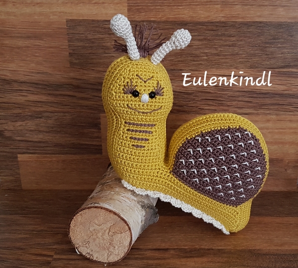 Häkelanleitung Schnecke "Oskar"