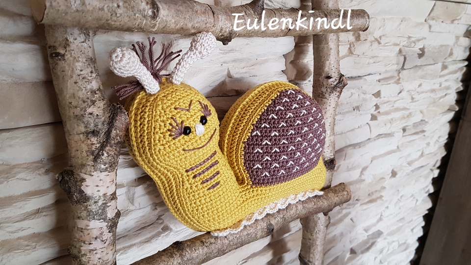 Häkelanleitung Schnecke "Oskar"