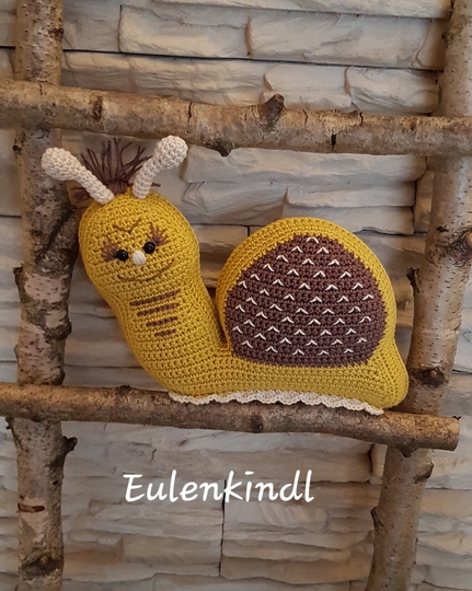 Häkelanleitung Schnecke "Oskar"