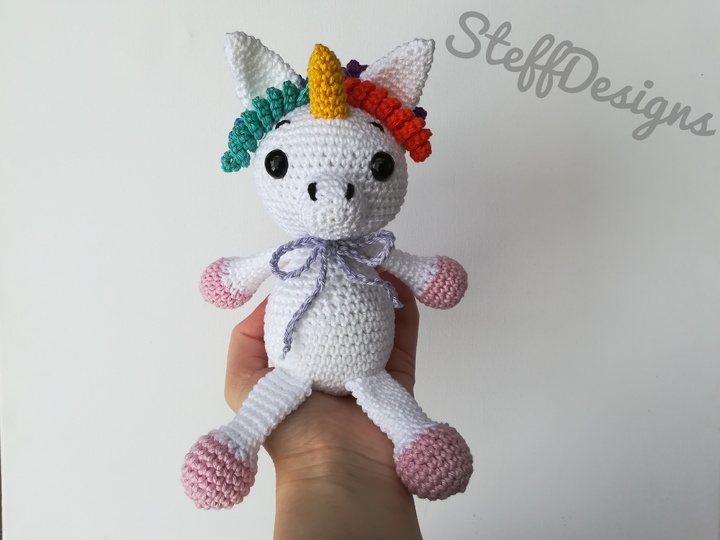 Crochet Pattern Emily the Unicorn, Amigurumi, crochet Unicorn