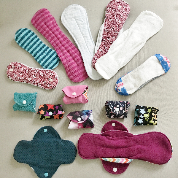 lady fluff ~ Stoffbinde, Damenbinde aus Stoff in drei Größen - Bild 2