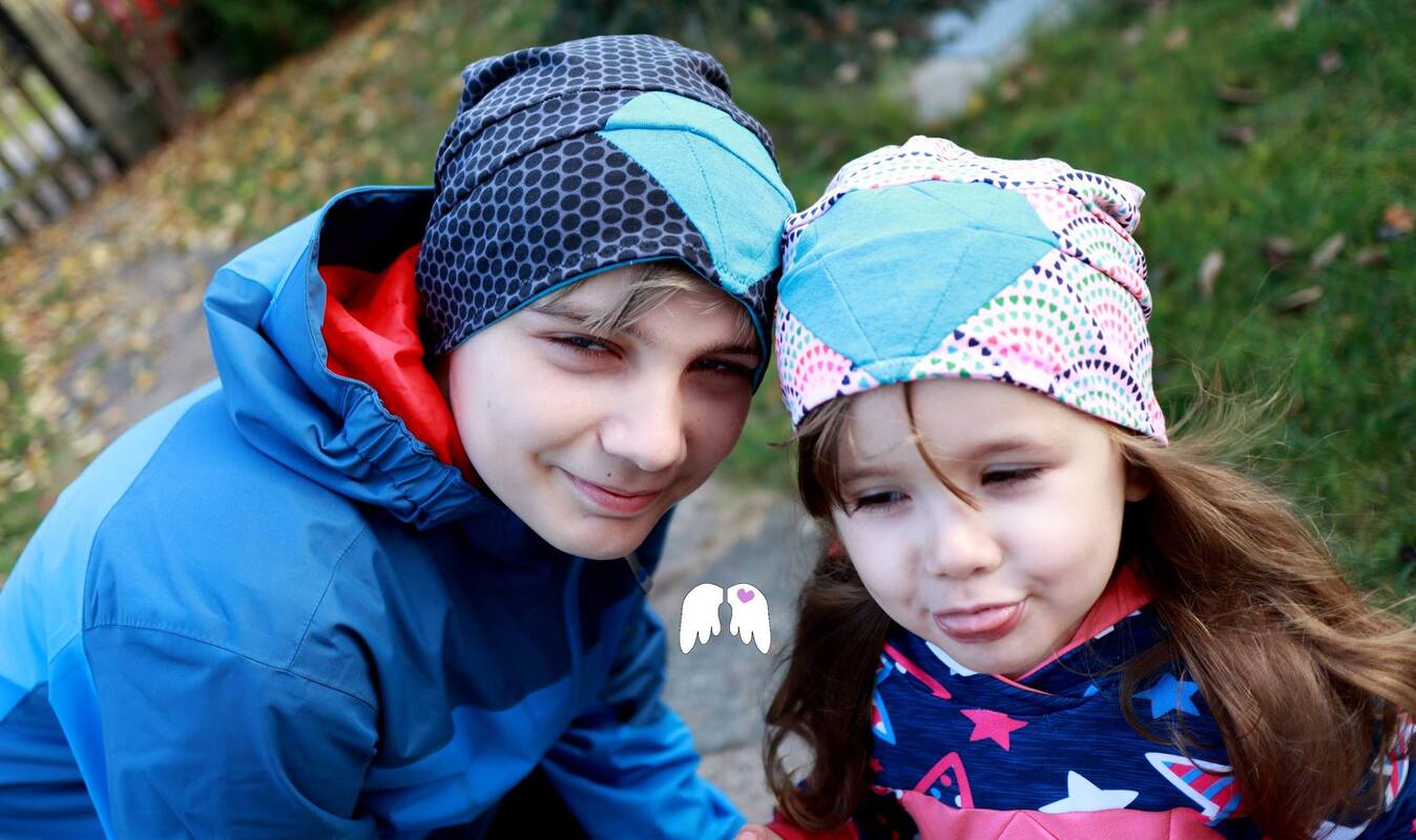 Diamond Beanie KU 47-60 cm Diamantenmütze Schnittmuster + Nähanleitung - Bild 12