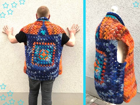 weiche WestenDECKE  zum Einkuscheln