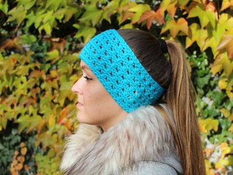 "Romy" gehäkeltes Stirnband PDF-Anleitung