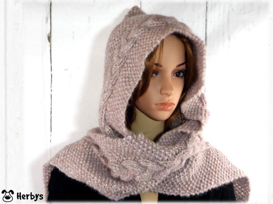 Strickanleitung Scoodie "Alpakatraum"