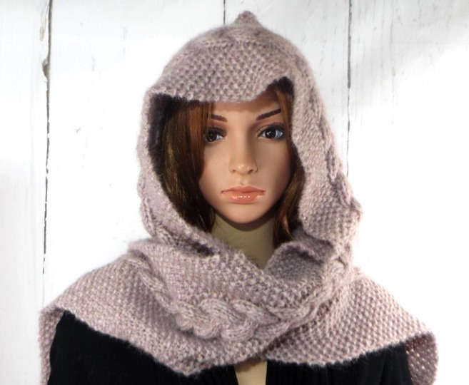 Strickanleitung Scoodie "Alpakatraum"