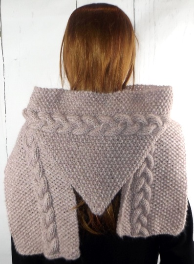 Strickanleitung Scoodie "Alpakatraum"