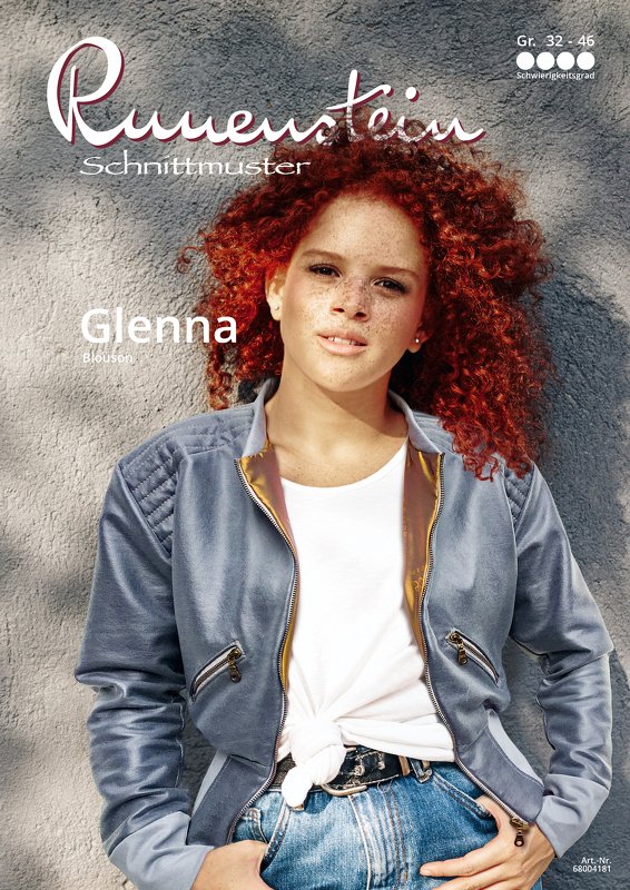 Glenna Blouson 32-46 Schnittmuster und Nähanleitung