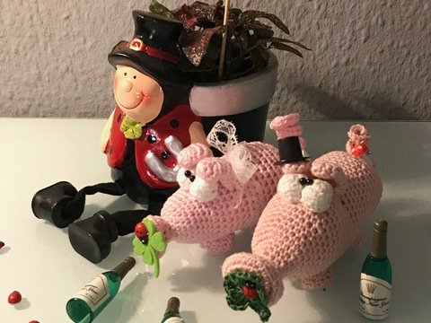 Glücksschwein Happy