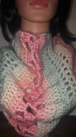 Häkelanleitung - Schal "Windhauch"